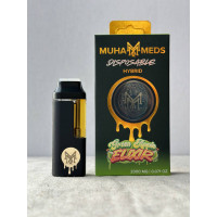 Вейп (ТГК+ННС) 95% / 2 мл / Смак: Green elixir / MUHA MEDS