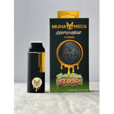 Вейп (ТГК+ННС) 95% / 2 мл / Вкус: Green elixir / MUHA MEDS