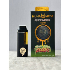 Вейп (ТГК+ННС) 95% / 2 мл / Смак: Green elixir / MUHA MEDS