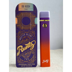 Вейп ручка одноразовая с ТГК 95% / 1 мл / OG kush / RUNTY /
