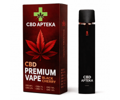 КБД Вейп от CBD Apteka "CBD BLACK CHERRY " 1ml / 84% КБД