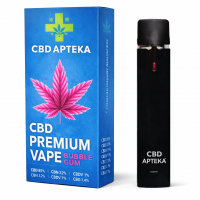 КБД Вейп от CBD Apteka "CBD BUBLE GUM" 1ml / 84% КБД